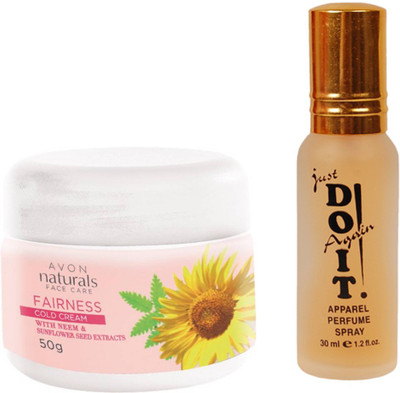 

Avon Anew NATURALS COLD CREAM WHITENING (50 g) with one do it perfume 30 ml(Set of 2)