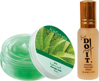 

Avon Anew Naturals Hydration Mask Aloe Vera (75 g) with one do it perfume 30 ml(Set of 2)