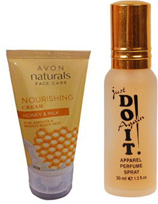 

Avon Anew NATURALS NURISHING HONEY & MILK CREAM (20 g) with one do it perfume 30 ml(Set of 2)