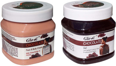 

Glow Right CHOCOLATE CREAM With CHOCOLATE GEL(Set of 2)