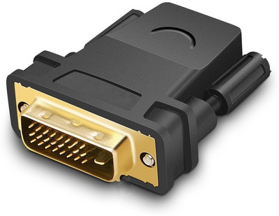 

ReTrack HDMI-TO-DVI 24+1 Male/Female 1080P HDTV Converter for PC PS3 Projector TV Box DVI Cable(Compatible with Computer, TV, Gaming Console, Black)