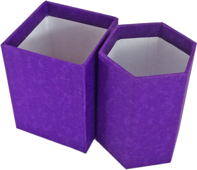 

Revolt India 1 Compartments Cardboard Pen and Pencil Holder(Purple)