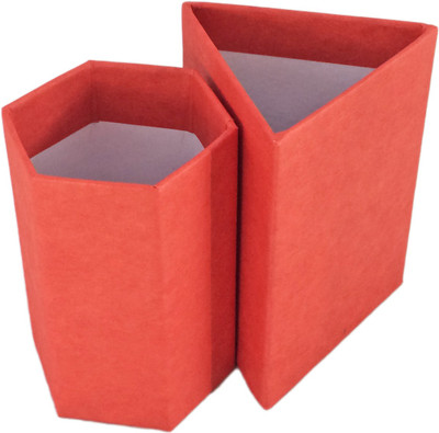 

Revolt India 1 Compartments Cardboard Pen Stand(Red)