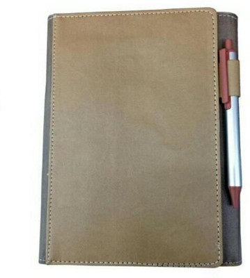

Care 4 Book-size Gift Set(three fold pu finish diary, Brown)