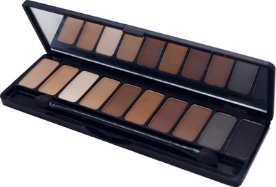 

One Personal Care 10 in 1 Textured Matte Eye Shadow Palette, Rose Gold Edition SQ-Hud 605 13.5 g(Multicolor-02)