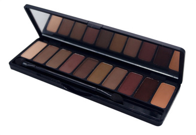 

One Personal Care 10 in 1 Textured Matte Eye Shadow Palette, Rose Gold Edition SQ-Hud 605 13.5 g(Multicolor-04)