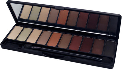 

One Personal Care 10 in 1 Textured Matte Eye Shadow Palette, Rose Gold Edition SQ-Hud 605 13.5 g(Multicolor-01)