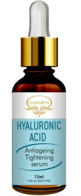 

Cosderma Hyaluronic Acid Serum - Vitamin C and E - Hydrating Anti Aging for Face and Skin(15 ml)