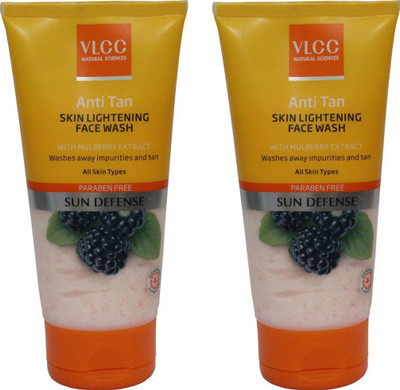 

VLCC Anti Tan Skin Lightening Face Wash Pack Of 2 Face Wash(150 g)