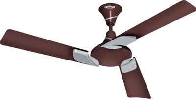 

Eveready EE 3 Blade Ceiling Fan(BROWN, Pack of 1)