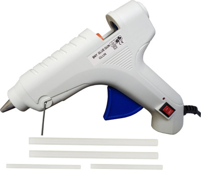 

GLUN Bny 40 Watt On Off Switch indicator and 4 glue sticks Standard Temperature Corded Glue Gun(11 mm)