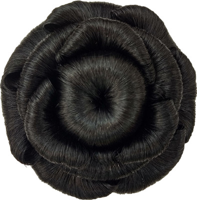 

jasmina super deluxe hair style /premium hair accessories Bun(Black)
