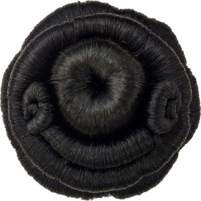 

jasmina super deluxe hair style /premium hair accessories Bun(Black)