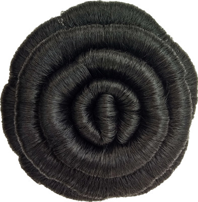 

jasmina super deluxe hair style /premium hair accessories Bun(Black)
