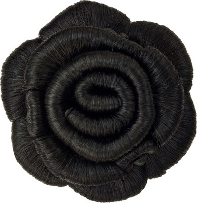 

jasmina super deluxe hair style /premium hair accessories Bun(Black)