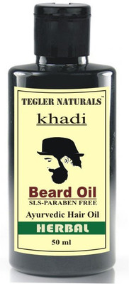 

Tegler Naturals Khadi Beard Oil (50 ml) Hair Oil(50 ml)