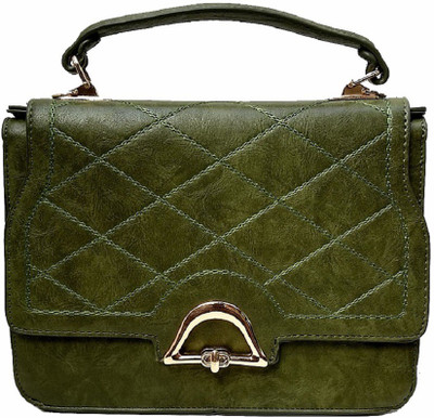 mocha Hand-held Bag(Green)