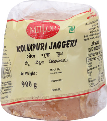 

MilTop Kolhapuri Jaggery(900 g)