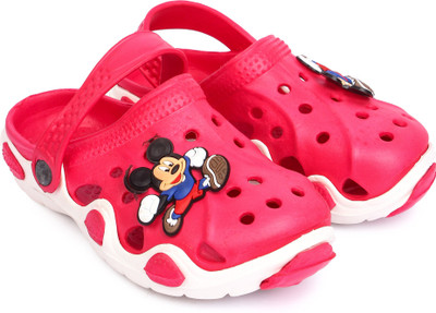 

Feet Essentials Boys & Girls Slip on Clogs(Pink