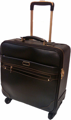 

sippy 16 inch Trolley Laptop Strolley Bag(Multicolor), Black chocolate