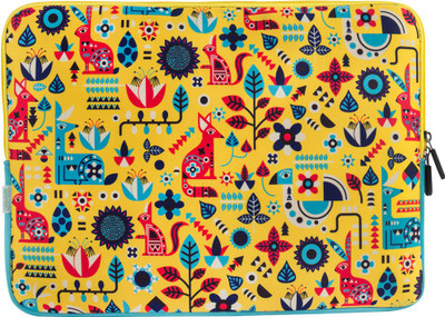 Chumbak 13 inch Sleeve/Slip Case(Yellow)