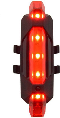

RIDER'S CHOICE Water Proof USB Rechargeable bicycle 4 Mode Warning LED Front Light(Red)