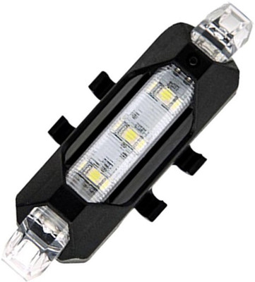 

Lista Bicycle LED Head Light USB Rechargeable Light Cycling Lamp Head Light Tail Light (WHITE) LED Front Light(Multicolor)