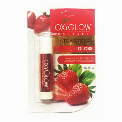 

Oxyglow Strawberry Lip Glow(4 g, Red)