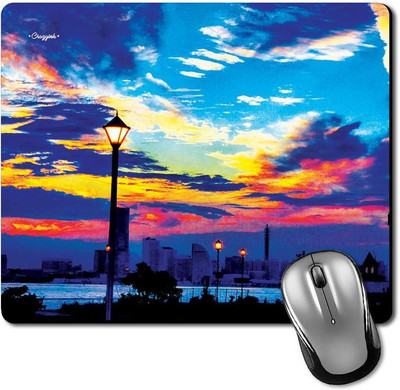 

CRAZYINK MPBlue Colorful Sky Mousepad(Multicolor)