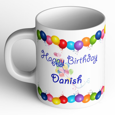 61 Off On Abaronee Happy Birthday Danish B001 Ceramic Coffee Mug 350 Ml On Flipkart Paisawapas Com