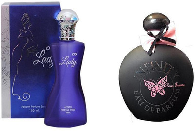

CFS Perfume CFS Lady Perfume 100 ML + CFS Infinity Perfume 100 ML Perfume - 200 ml(For Men & Women)