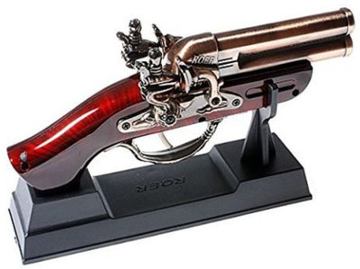 Star Magic FIRST QUALITY GUN LIGHTER WITH STAND Pocket Lighter(VINTAGE)