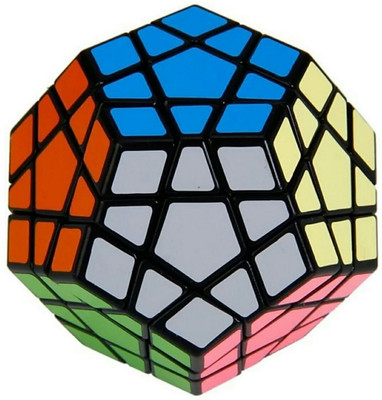

Dhawani 12-Axis 3-Layer Shengshou Megaminx Pentagon Magic Puzzle Cube Black(1 Pieces)