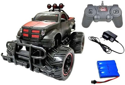 

SANJARY 1:20 Scale Mad Racing Cross- Country Remote Control Monster Truck Car- 666-AC02 (RED)(Multicolor)