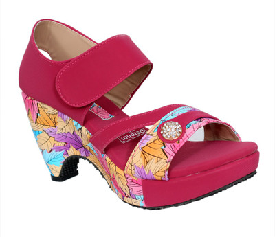 

Dolphin Miles Women Pink Heels