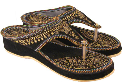 

Rangmor Women Black Flats