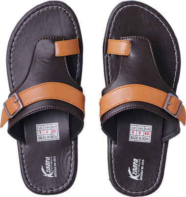 

Kzaara Men Brown Flats