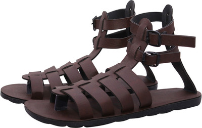 

Butchi Men Brown Flats