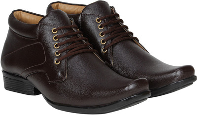 

Knot n Lace Office Wear Lace Up For Men(Brown