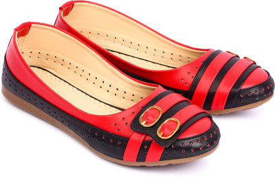 

Feet Essentials Bellies For Women(Black, Red