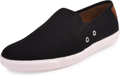 

True Soles Slip On Sneakers For Men(Black