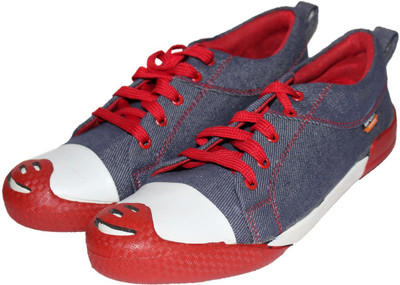 

Shardha Creations Fancy Shoes Sneakers For Men(Red, Blue