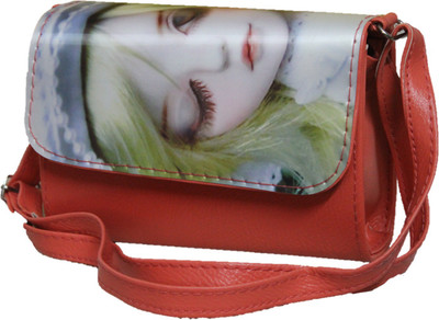 

tavin kart Women Casual Orange PU Sling Bag