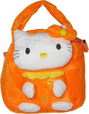 

De Girls Casual Orange Polyester Shoulder Bag