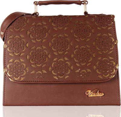 

Voaka Women Casual Brown Leatherette Sling Bag