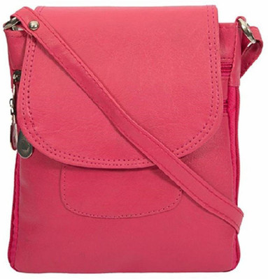 

Empress collections Women Casual Pink PU Sling Bag