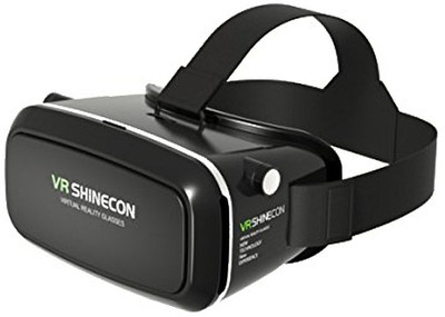 Shinecon VR BOX Virtual Reality 3D Headset(Smart Glasses, Classical Black)