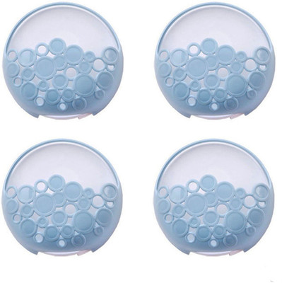 

SYGA Wall Mount Bathroom Accessories Hardware Soap Holder_Blue (Set Of 4)(Blue)