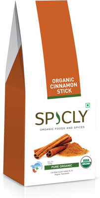 

Spicly Organic Cinnamon Stick 100 Gm(100 g)