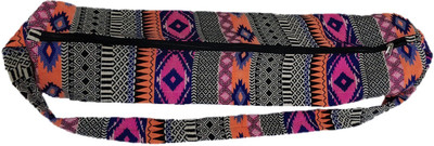 Royal Rajasthani Yoga mat bag Yoga Mat Bag(Red, Backpack, Pink multicolour